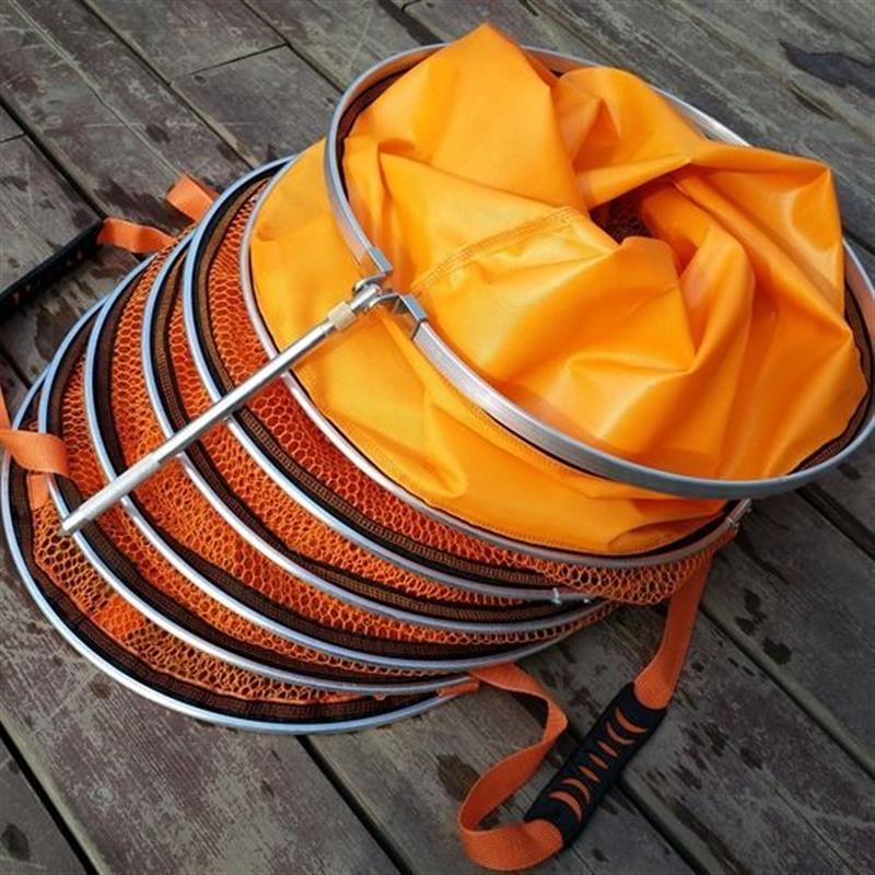 Orange 45 meters in diameter, side pocket + bullet